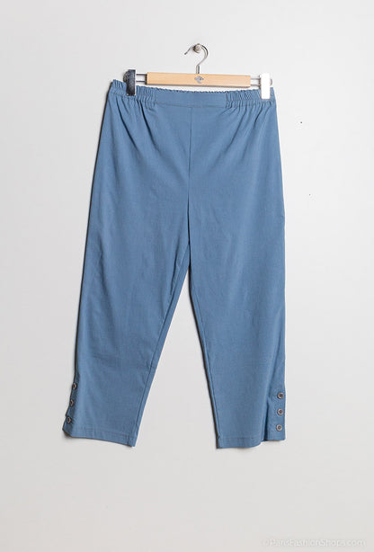 Plus Size Pants with buttoned ankles