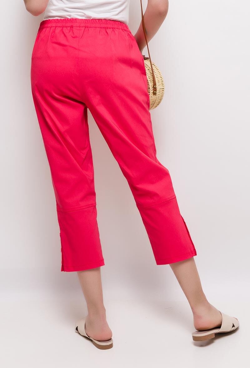 Plus Size Pants med knäppning vid anklar