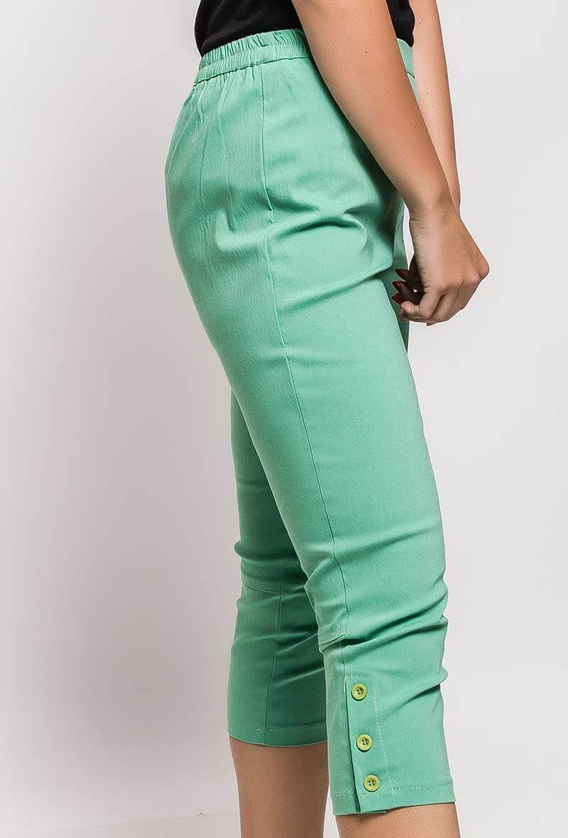 Plus Size Pants med knäppning vid anklar