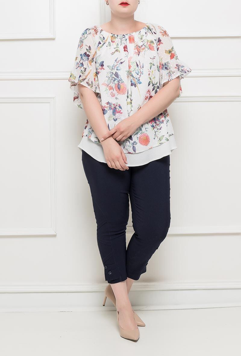 Plus Size Comfortable cropped pants