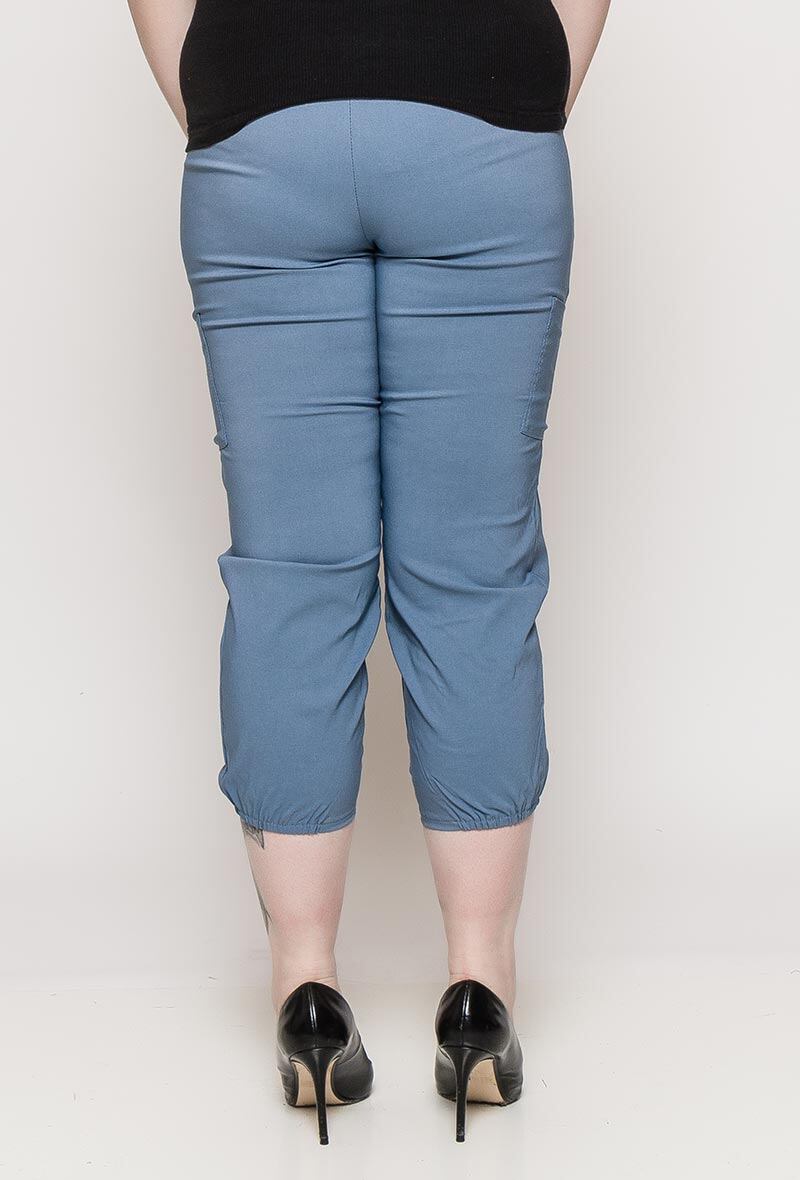 Plus Size Cropbyxor för Kvinnor