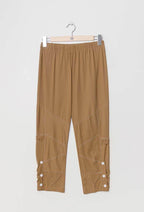 Plus Size Cropped Byxor