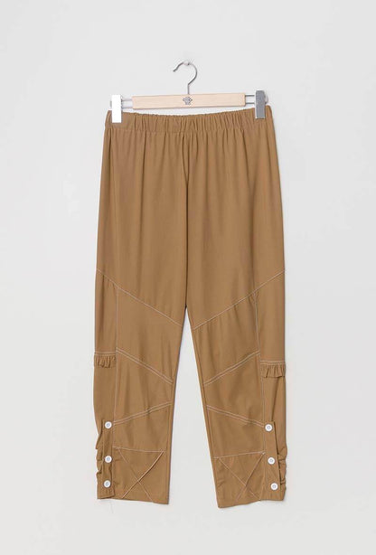 Plus Size Cropped Pants för Kvinnor