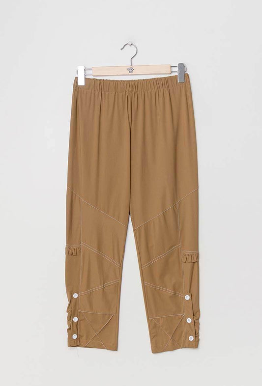 Plus Size Cropped Pants för Kvinnor
