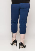 Plus Size Crop Byxor