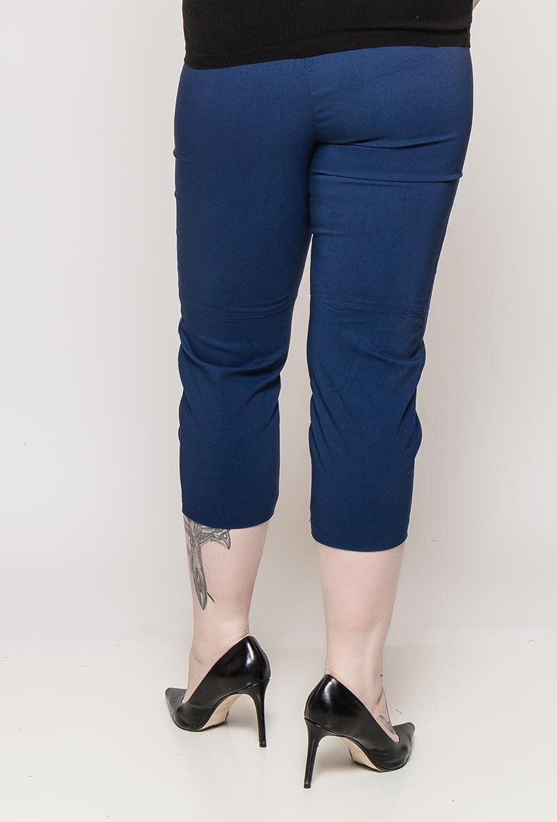 Plus Size Crop Byxor