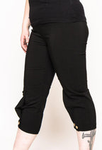 Plus Size Crop Byxor