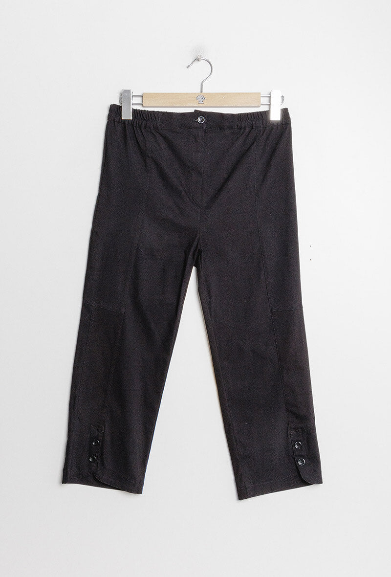 Plus Size Cropped Trousers för Eleganta Kvinnor