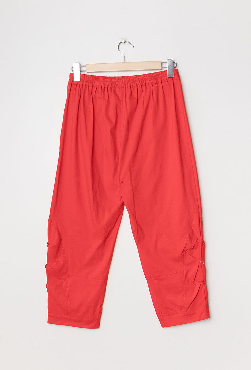 Plus Size Cropped Byxor