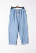 Plus Size Stretchiga elastiska midjejeans