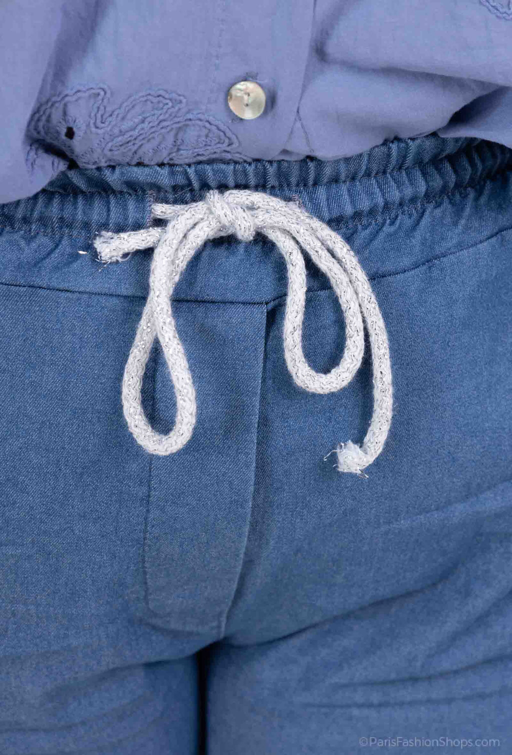 Plus Size Stretchiga elastiska midjejeans