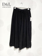 Plus Size Pants 7/8 wide legs united in t40 t50 linen t40