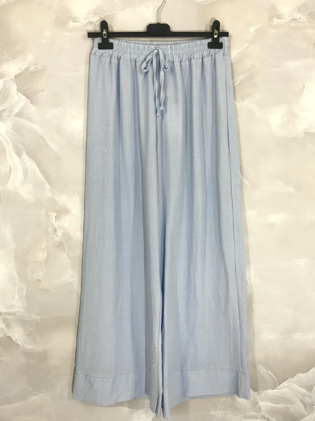 Plus Size Linnebyxor med Åtdragning T36 till T46