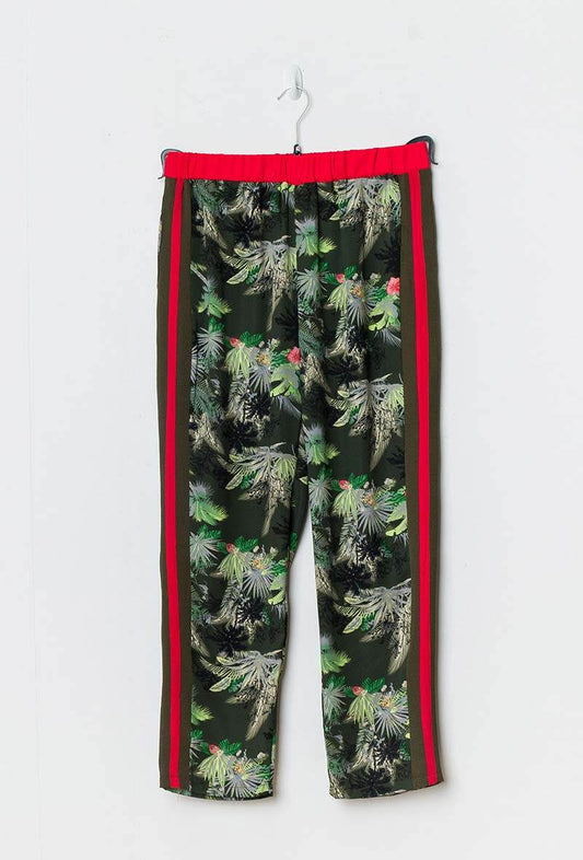 Plus Size Floral Pants