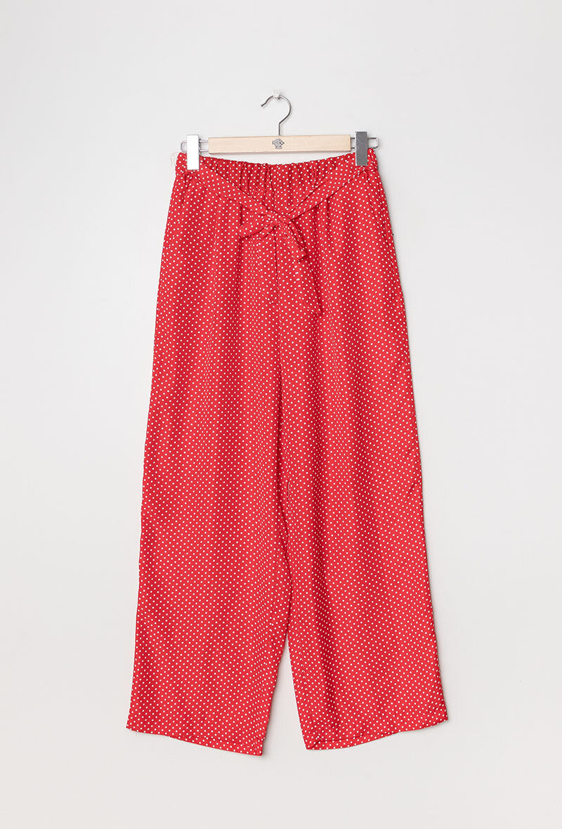 Plus Size Spotted pants