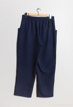 Plus Size Byxor med Elastisk Midja