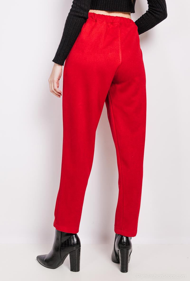 Plus Size Byxor med Elastisk Midja