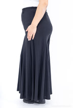 Plus Size Loose Flared Trousers
