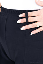Plus Size Loose Flared Trousers