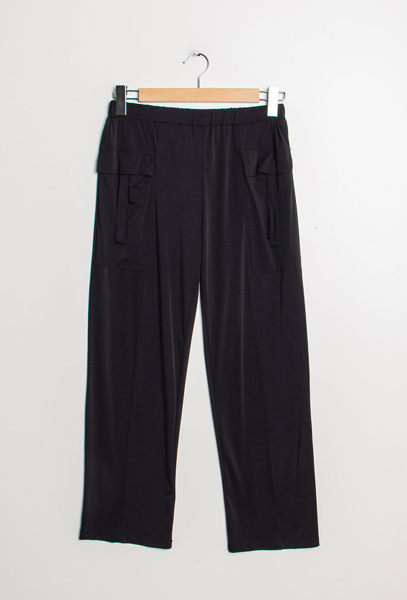 Plus Size Byxor med fickor