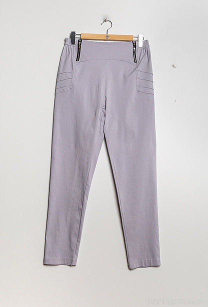 Plus Size Pants with zip