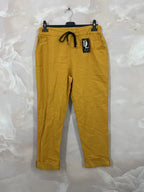 Plus Size Bengaline pants with drawstring