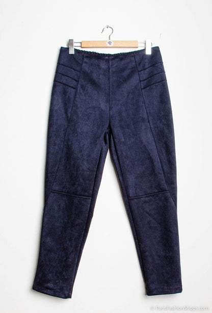 Plus Size Suede pants