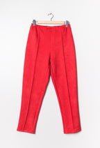 Plus Size Suede Pants