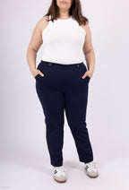 Plus Size Elasticated pants at the waist