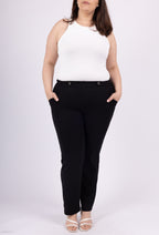 Plus Size Elasticated pants at the waist