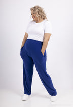 Plus Size Elastic pants for all seasons with pockets