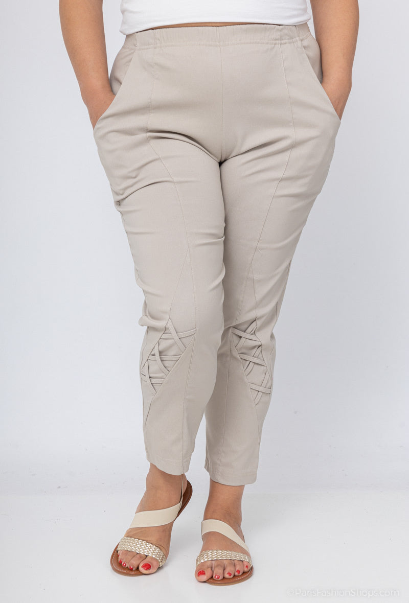Plus Size Stretchbyxor för Kvinnor