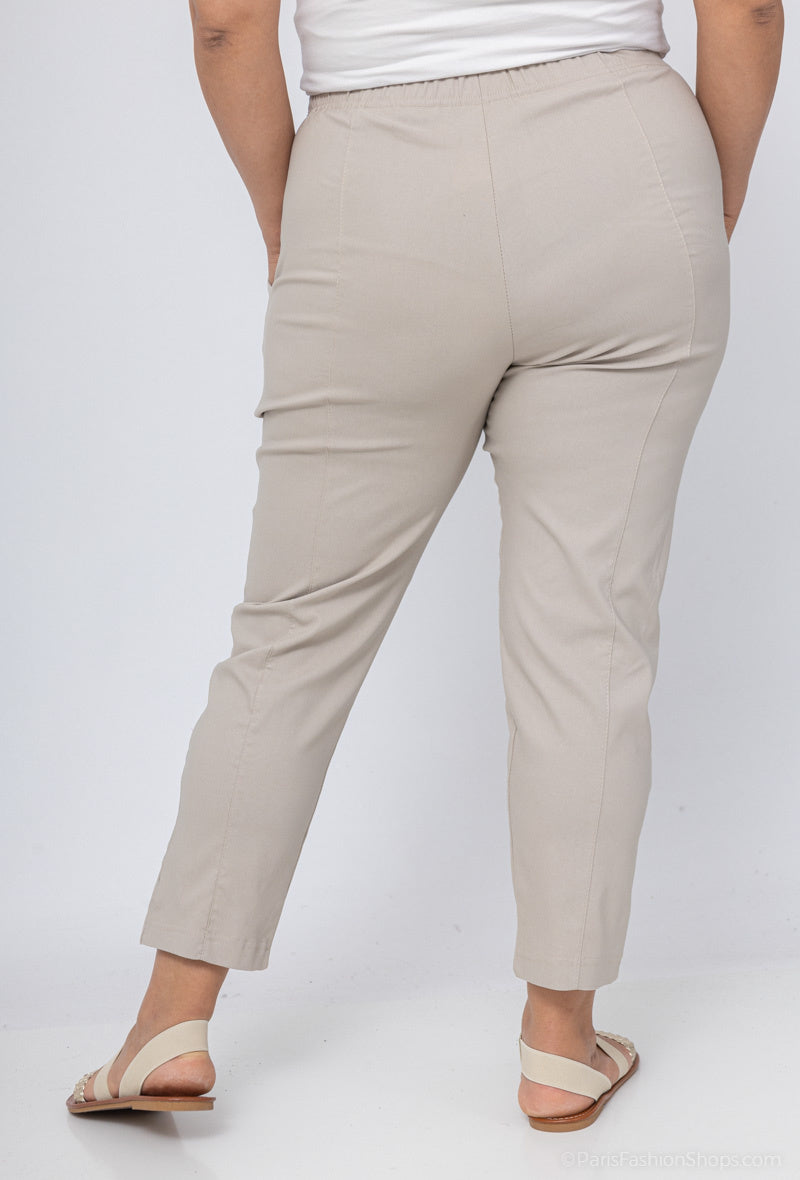 Plus Size Stretchbyxor för Kvinnor
