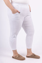 Plus Size Stretchbyxor för Stiliga Kvinnor