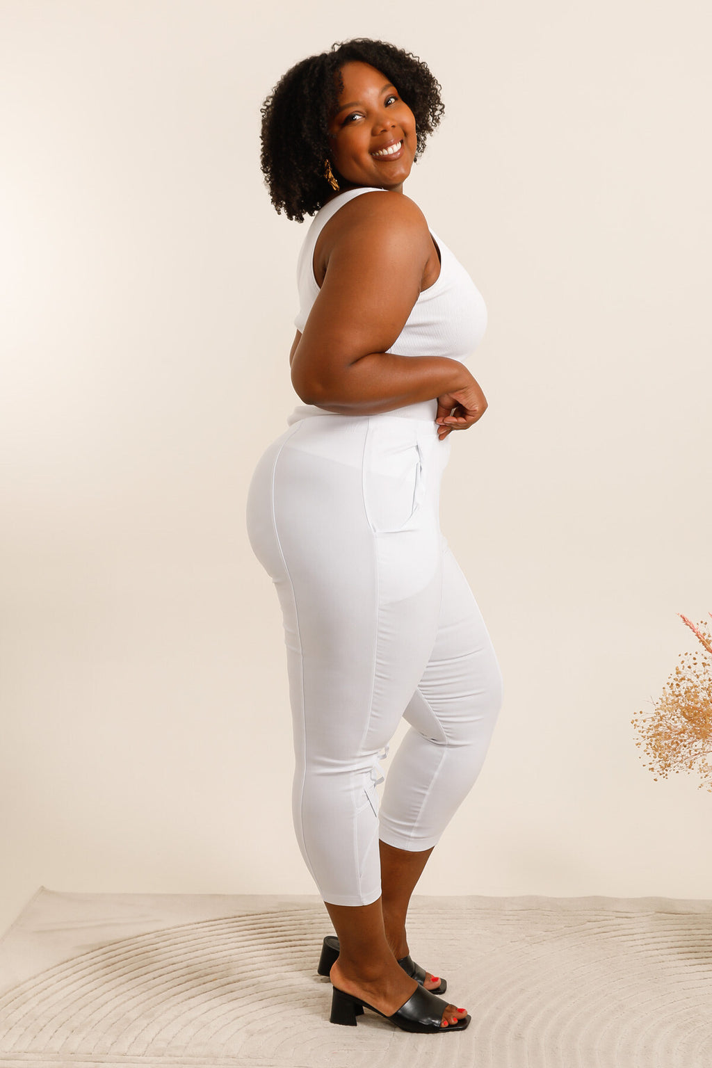 Stretch Pants i Stor Storlek