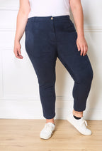 Plus Size Suede pants