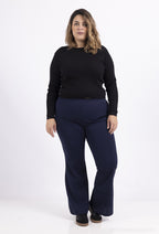 Plus Size Flared Pants