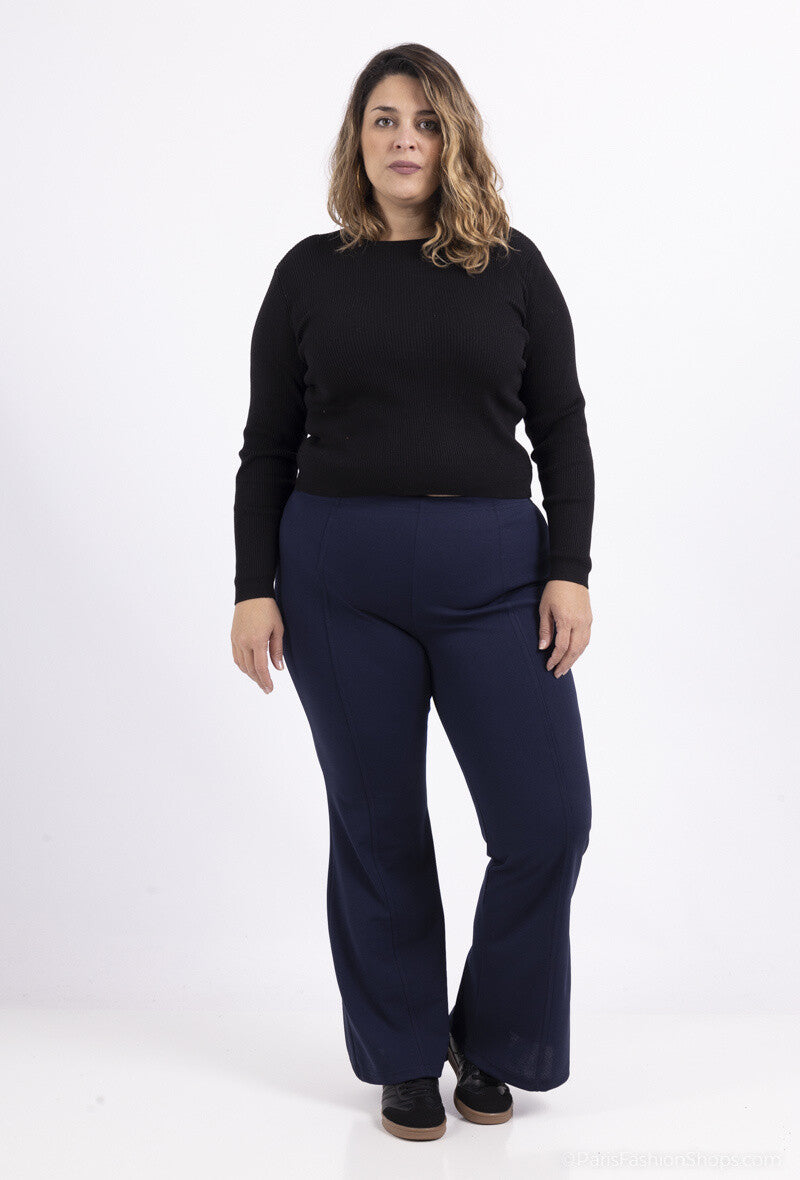 Plus Size Flared Pants