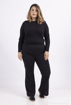 Plus Size Flared Pants