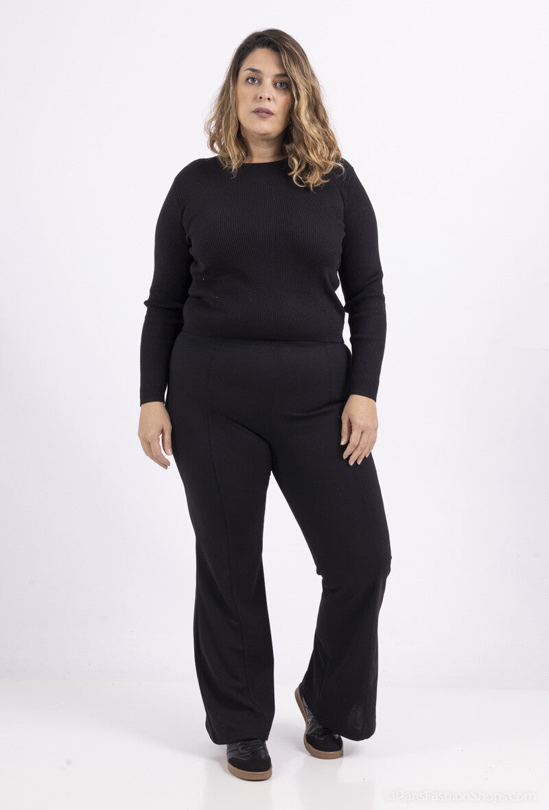 Plus Size Flared Pants
