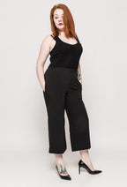 Plus Size Flared Pants för Stora Storlekar