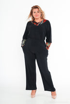 Plus Size Fluid Trousers för Alla Säsonger