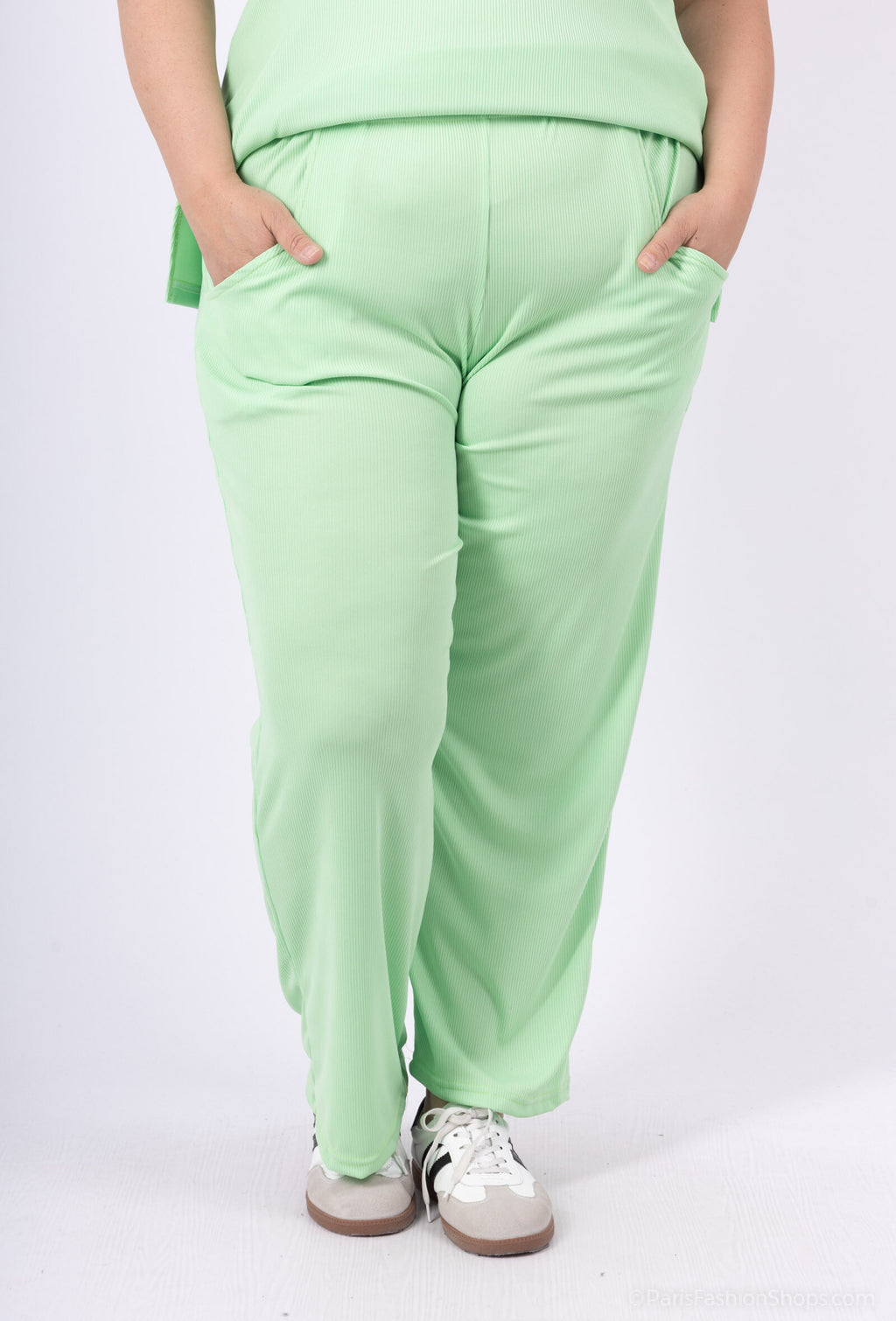 Plus Size Fluid Pants för Alla Säsonger