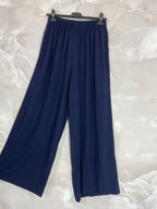 Plus Size Fluid pants viscose with T38 to T48 pockets