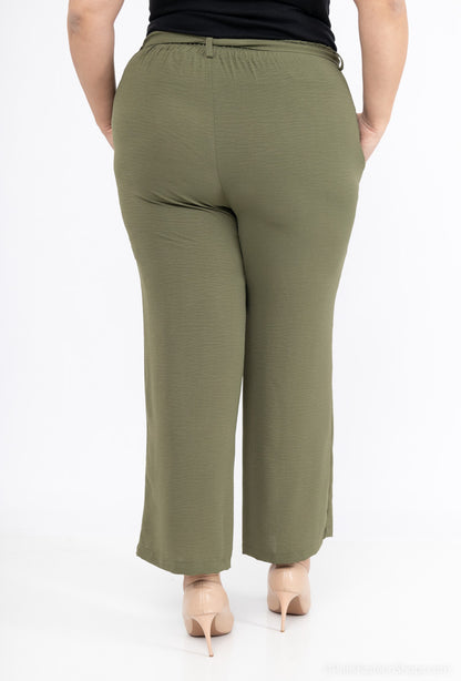 Plus Size Flödande Byxor