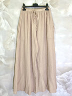 Plus Size Bomullbyxor med Fickor
