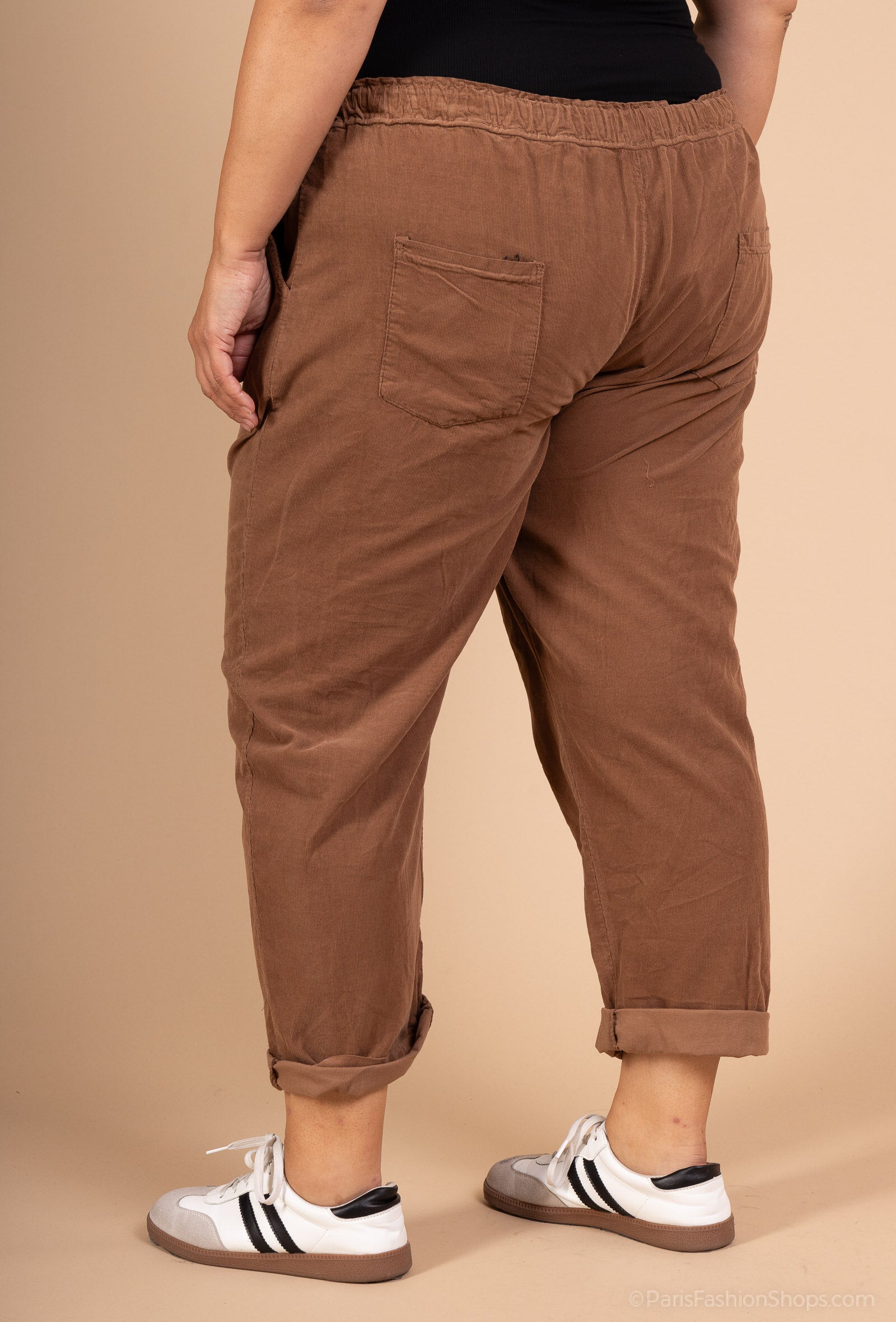 Plus Size Velvet Pants i Stor Storlek 38 till 54