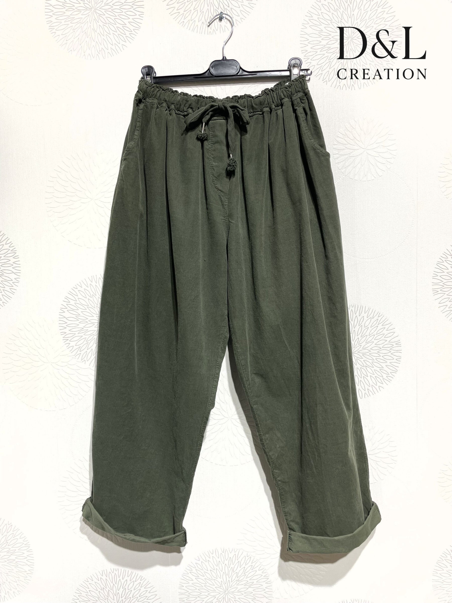 Plus Size Plus size velvet pants size 38 to 54