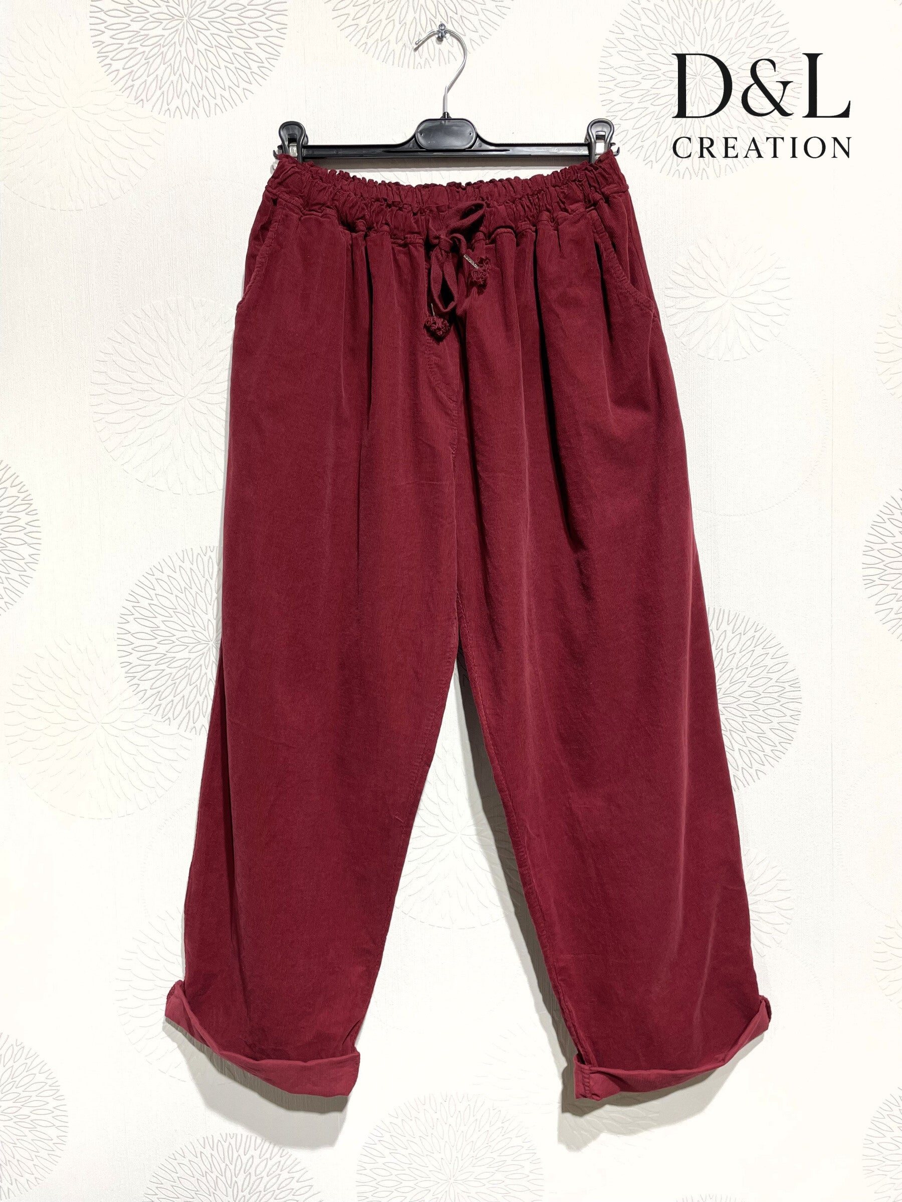 Plus Size Plus size velvet pants size 38 to 54
