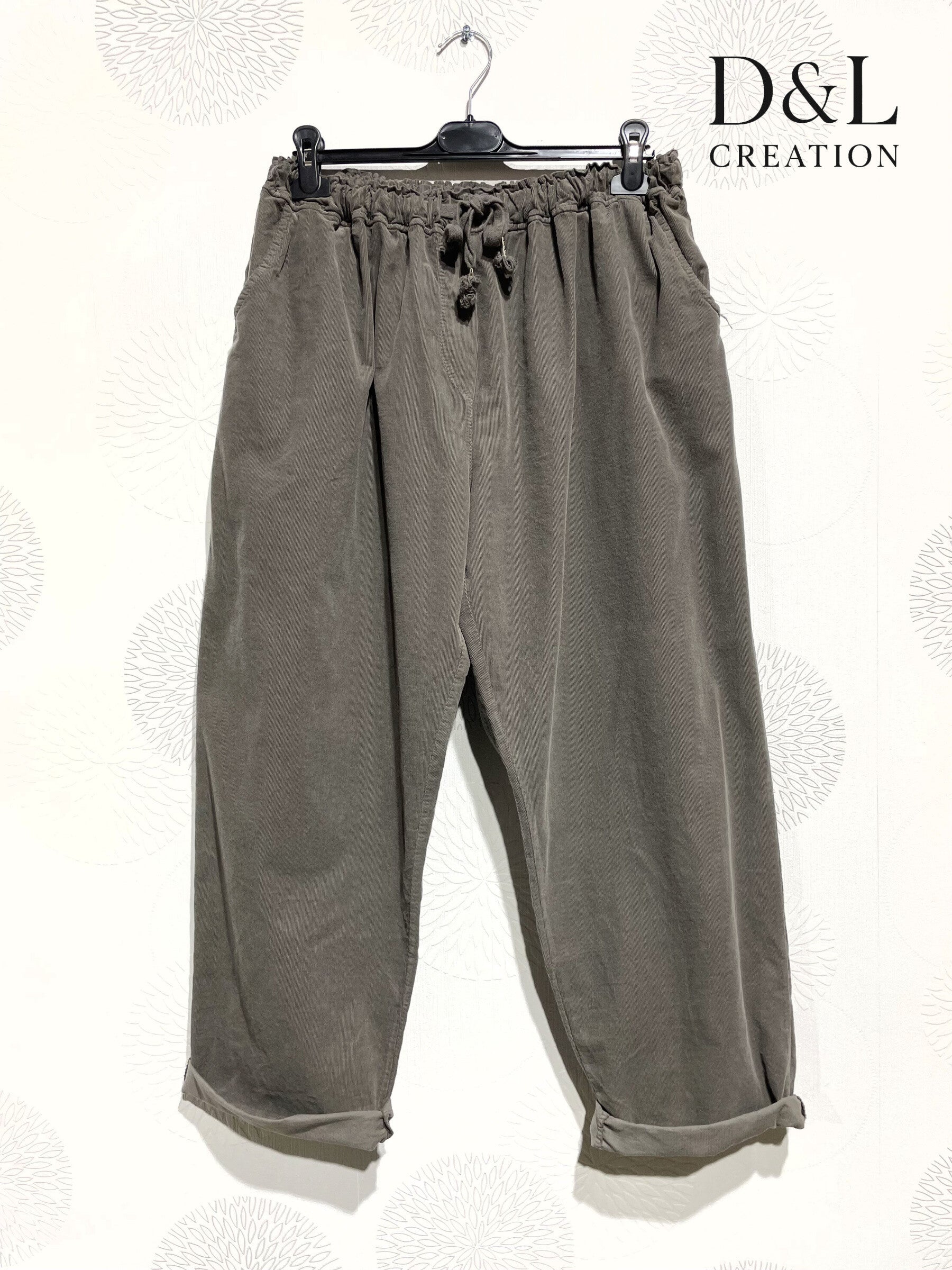 Plus Size Plus size velvet pants size 38 to 54